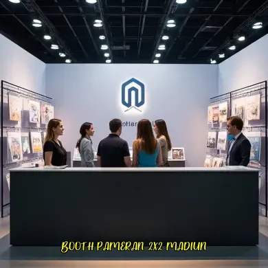 Booth Pameran 2x2 Madiun